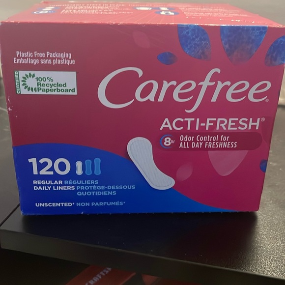 carefree Other - Carefree acti-fresh pads. 120
